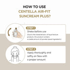 SKIN1004 Centella Air-fit Suncream Plus SPF 50+ PA++++ (50ml)